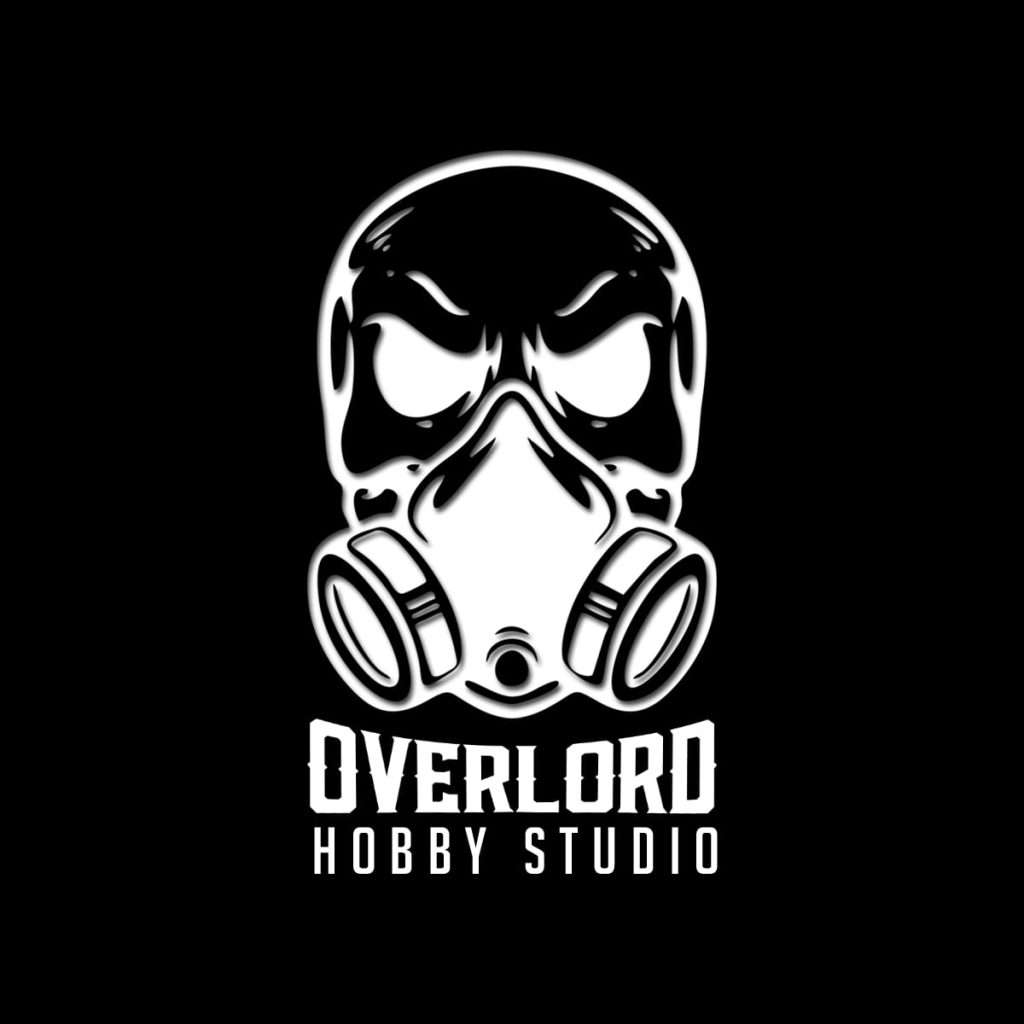 Logotipo del overlord, es una cráneo con una máscara para pintar