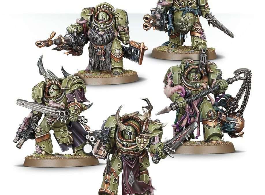 LA DEATH GUARD y los blightlord terminators