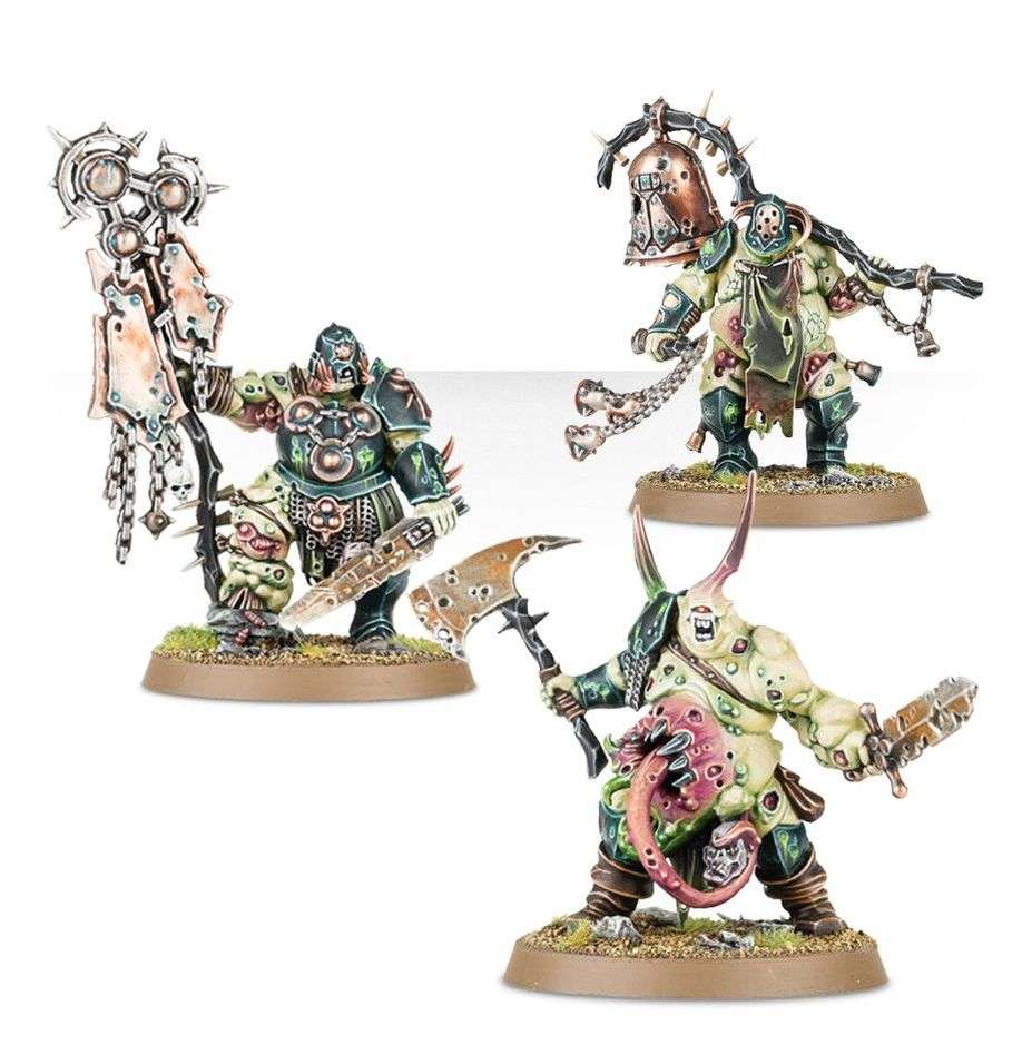 Músico, campeón y portaestandarte de los putrid blightkings