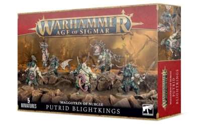 Los Putrid Blightkings: Campeones de la putrefacción en Age of Sigmar