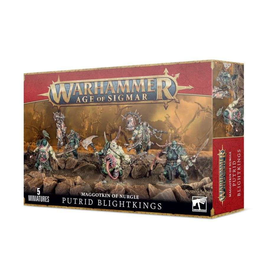 Caja de era de Sigmar de los putrid blightkings