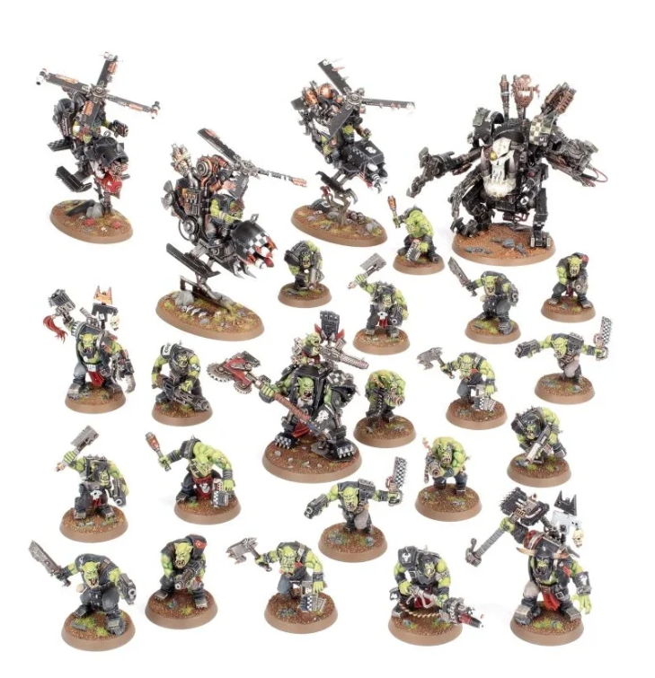 Contenido de la combat patrol de orkos