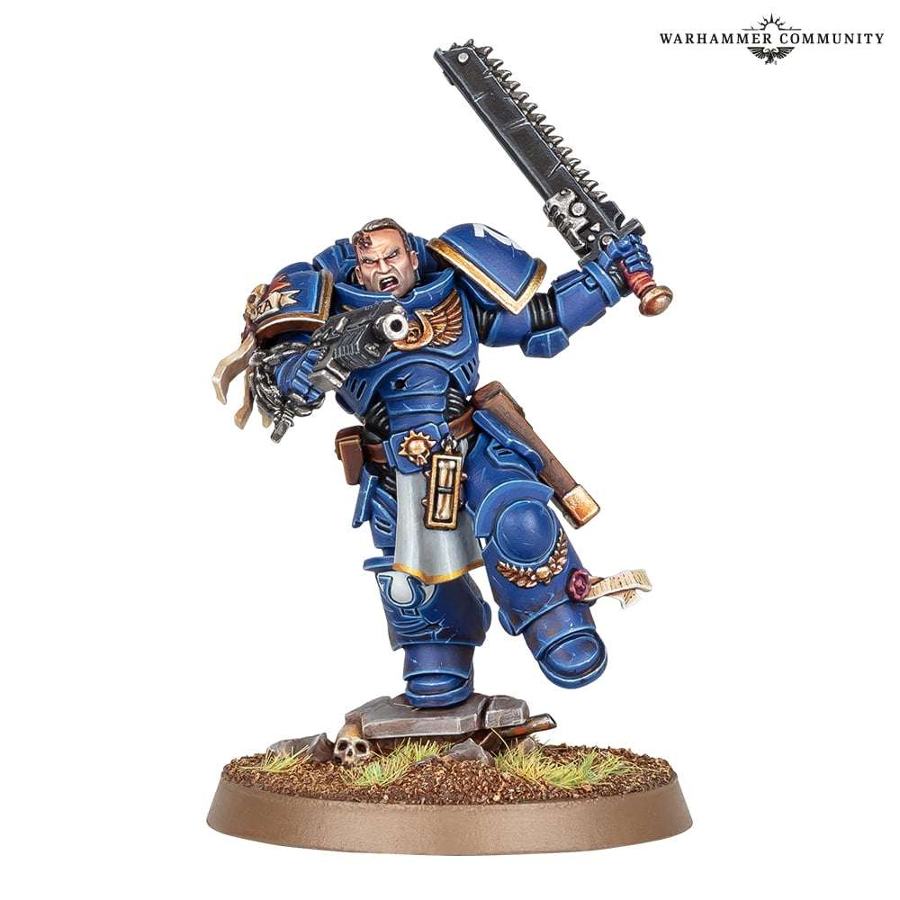 Titus, protagonista del juego Space Marine 2