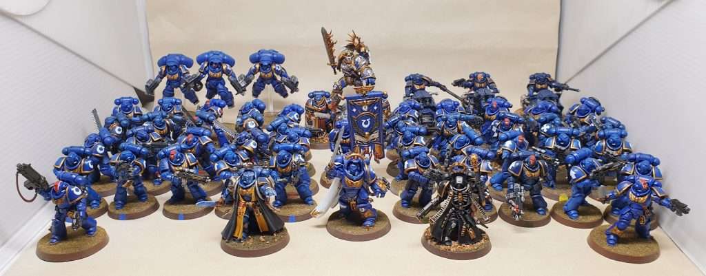 Ejército de ultramarines, Titus, el protagonista de Space Marine2 pertenece a esta facción