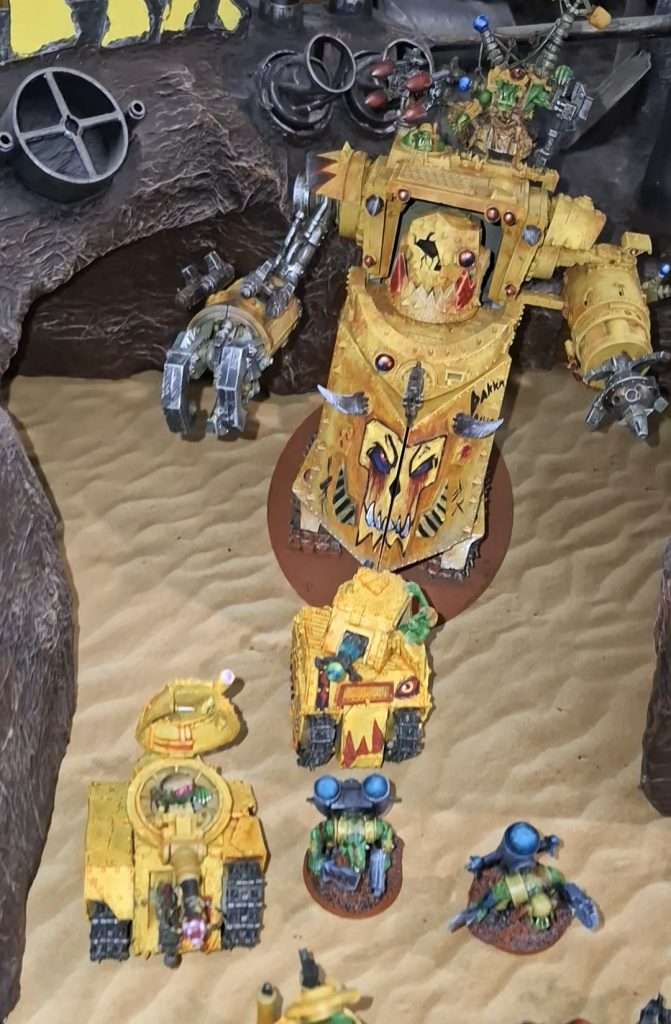 Morkanaut t grot tanks, parte del gran waagh de waterdeep
