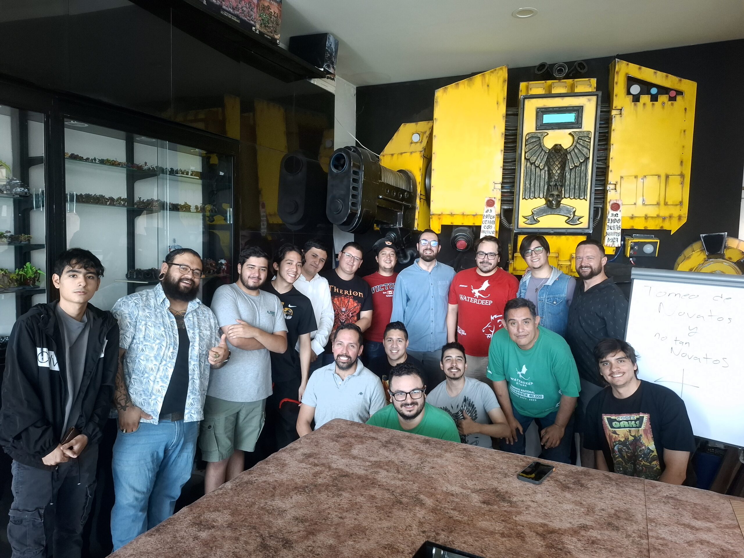 torneo novatos Participantes del torneo de novatos y no tan novatos