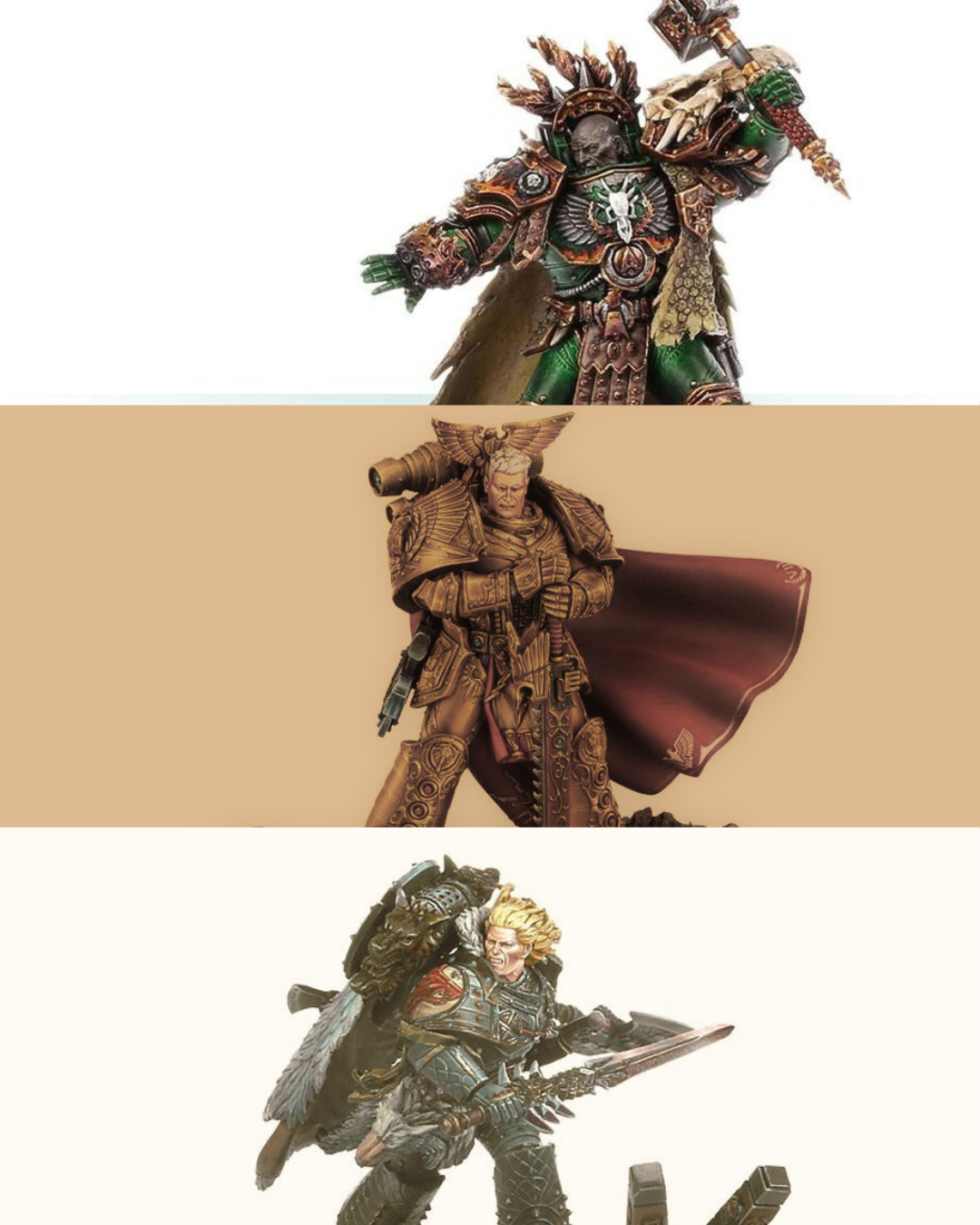 Vulkan, Dorn y Russ, los primarcas con más posibilidades de regresar