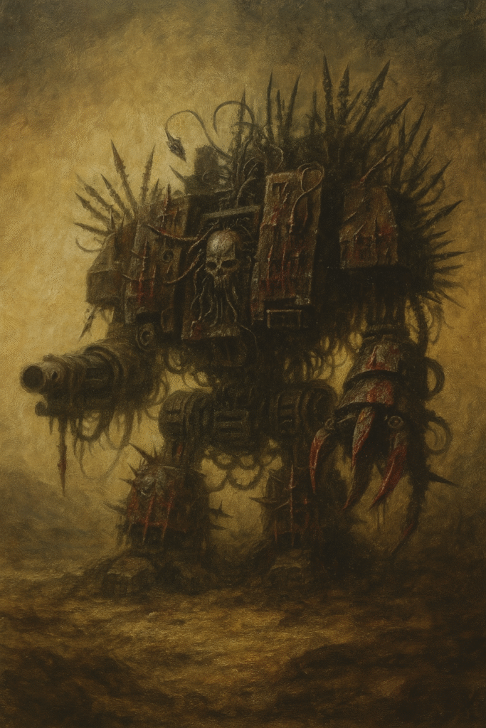 Dreadnought modificado por el maestro secundus del templo callidus