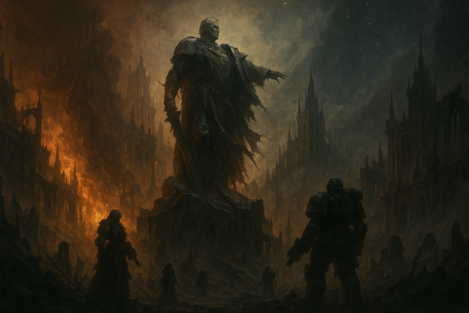 Entre las sombras vemos a los protagonistas de este periodo de warhammer