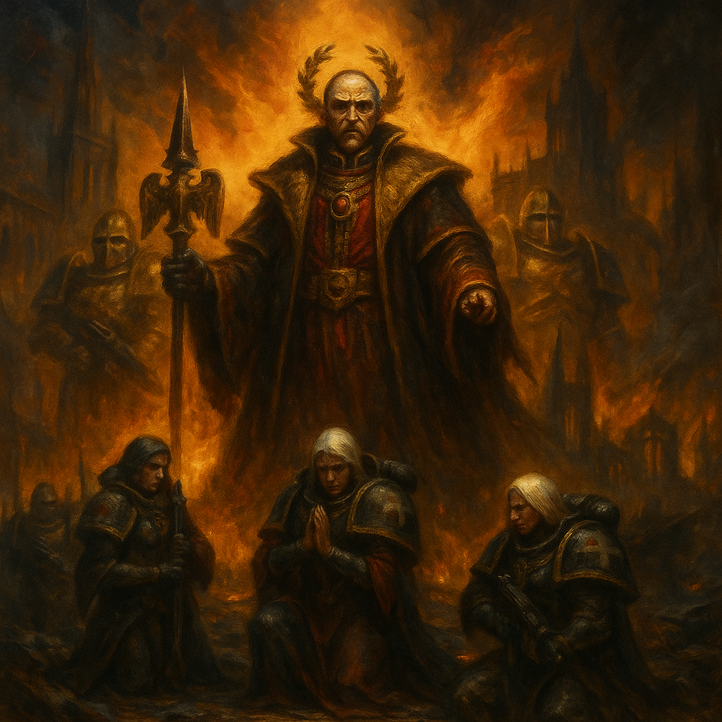 Goge Vandire junto a su guardia personal domina a las hermnas de batalla con base a intrigas